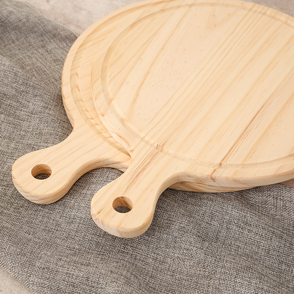 Wooden Pizza Paddle with Ergonomic Handle 30cm by HitMyNeed