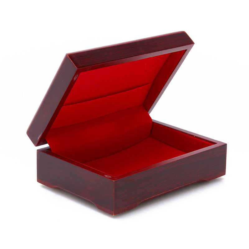 Wooden Playing Card Storage Box with Lining by HitMyNeed