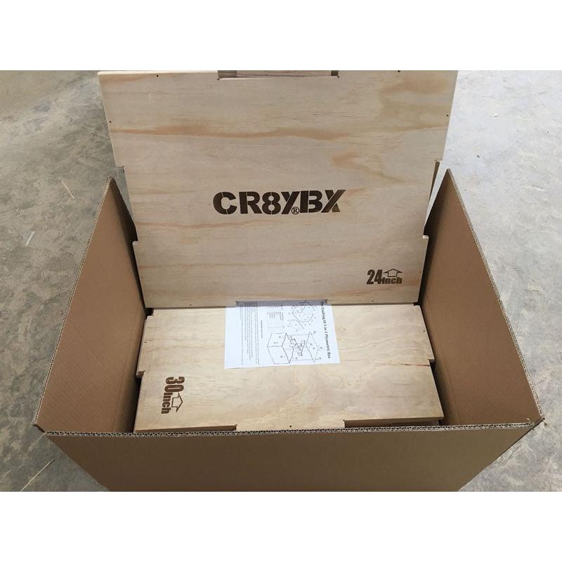 Wooden Plyo Box for Home and Gym Training by HitMyNeed