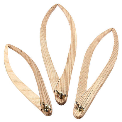 Wooden Pottery Calipers Set (3 Sizes) by HitMyNeed