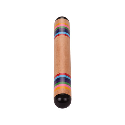 Wooden Rainmaker Instrument, 35 cm Beech Wood by HitMyNeed