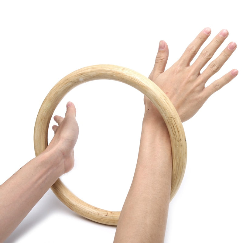 Wooden Rattan Kung Fu Training Ring 26.5 cm by HitMyNeed