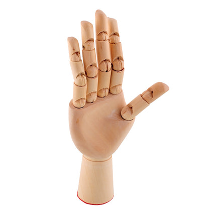 Wooden Right Hand Articulated Drawing Model by HitMyNeed
