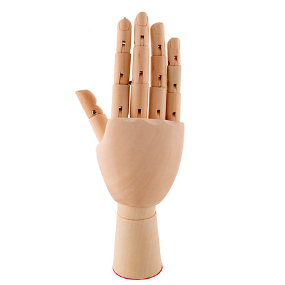 Wooden Right Hand Articulated Drawing Model by HitMyNeed