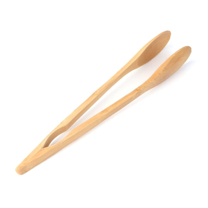 Wooden Salad Tongs 30cm - Kitchen Serving Utensil by HitMyNeed