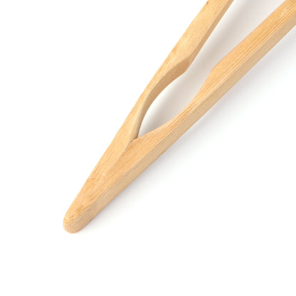Wooden Salad Tongs 30cm - Kitchen Serving Utensil by HitMyNeed