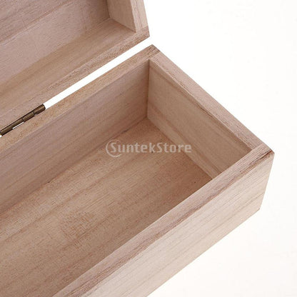 Wooden Single Bottle Wine Gift Box with Clasp by HitMyNeed