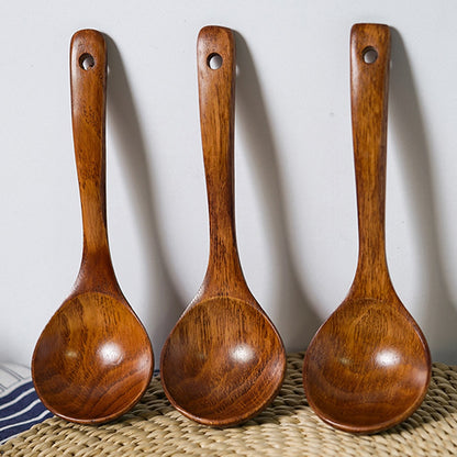 Wooden Soup Ladle Spoon with Long Handle by HitMyNeed