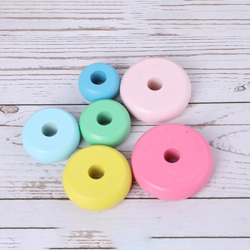 Wooden Stacking Rings Toy for Toddlers by HitMyNeed