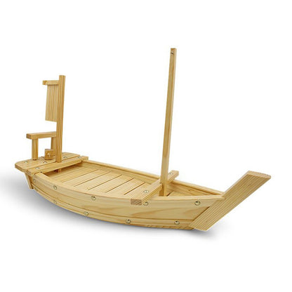 Wooden Sushi Boat Serving Platter 50cm by HitMyNeed