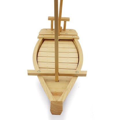 Wooden Sushi Boat Serving Platter 50cm by HitMyNeed