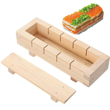 Wooden Sushi Press Mold for Uniform Sushi Blocks by HitMyNeed