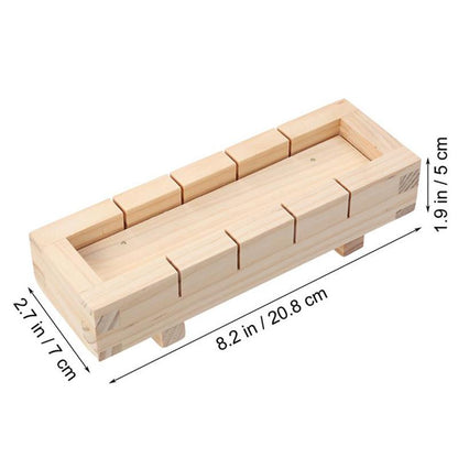 Wooden Sushi Press Mold for Uniform Sushi Blocks by HitMyNeed