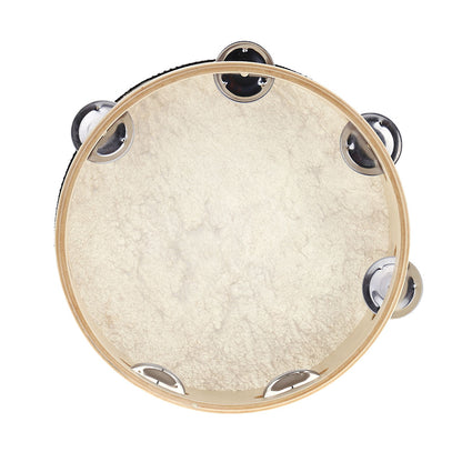 Wooden Tambourine Musical Instrument for Beginners by HitMyNeed