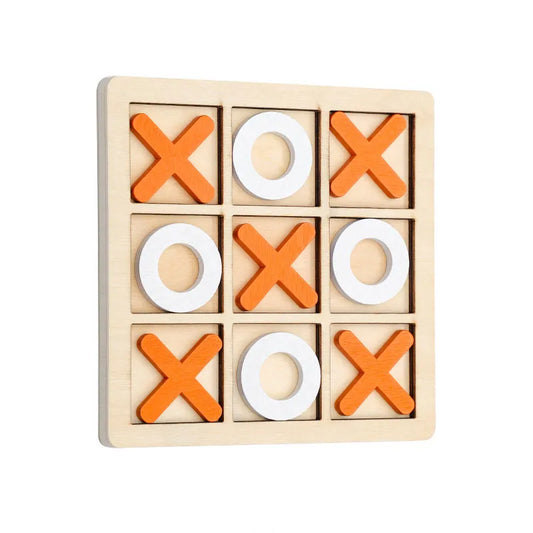 Wooden Tic Tac Toe Montessori Game for Kids nb13c2 by HitMyNeed