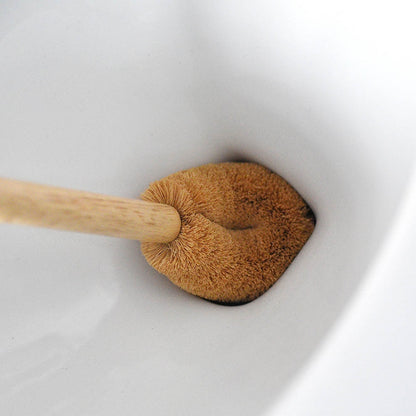 Wooden Toilet Brush with Long Handle by HitMyNeed