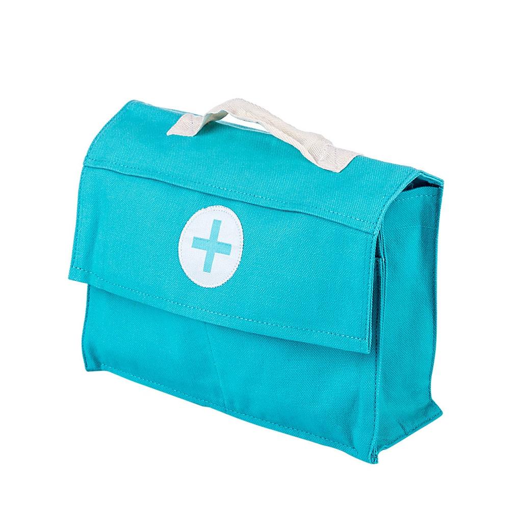 Wooden Toy Doctor Set with Carry Bag for Kids by HitMyNeed
