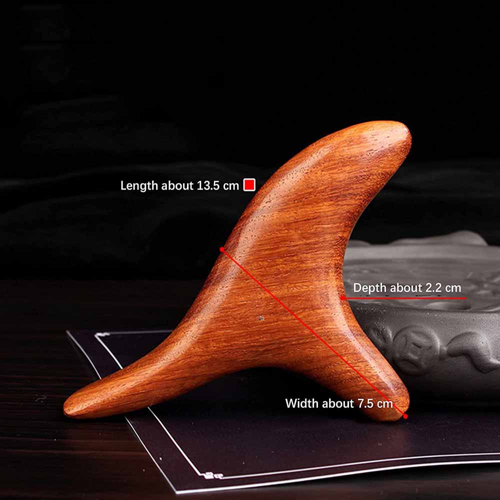 Wooden Trigger Point Gua Sha Massage Tool by HitMyNeed