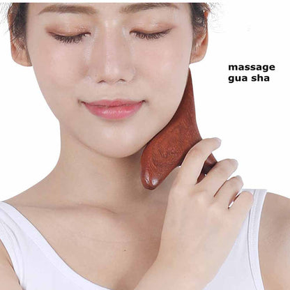 Wooden Trigger Point Gua Sha Massage Tool by HitMyNeed