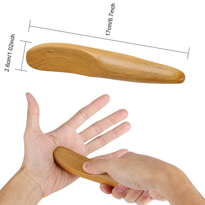 Wooden Trigger Point Gua Sha Massage Tool style-c by HitMyNeed