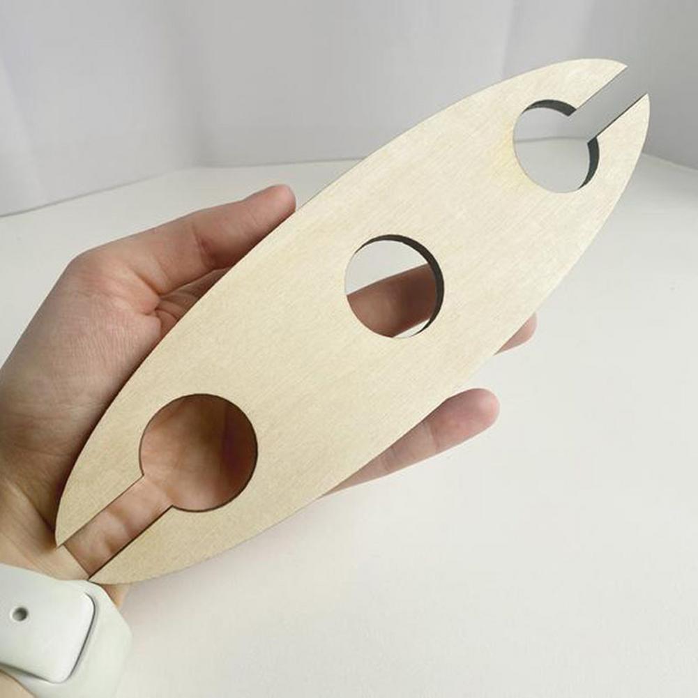 Wooden Wine Bottle and Glass Holder Rack by HitMyNeed