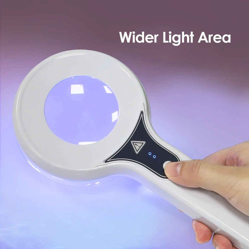 Woods Lamp UV Skin Analyzer with Magnification by HitMyNeed