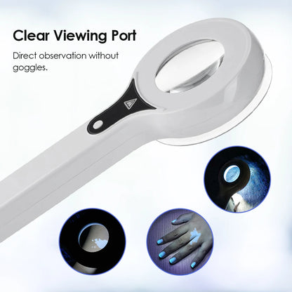 Woods Lamp UV Skin Analyzer with Magnification by HitMyNeed