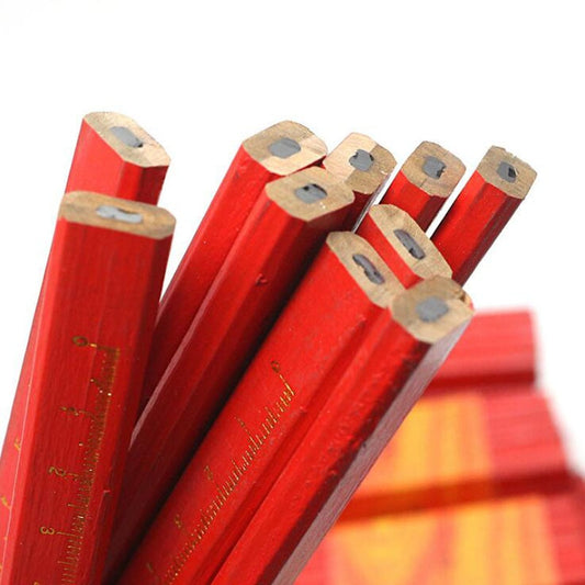 Woodworking Scaled Flat Pencils 5-Pack by HitMyNeed