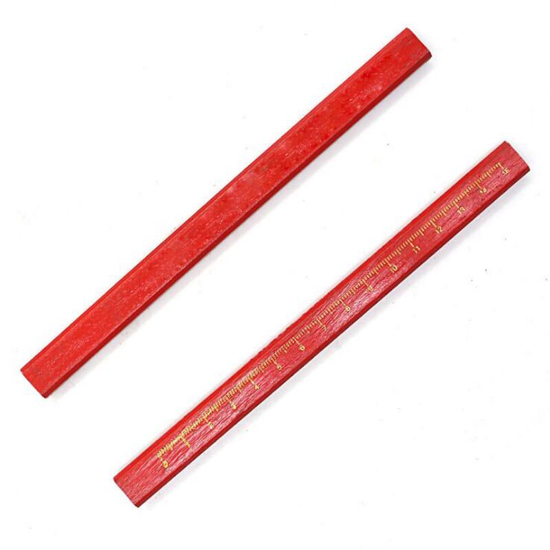 Woodworking Scaled Flat Pencils 5-Pack by HitMyNeed