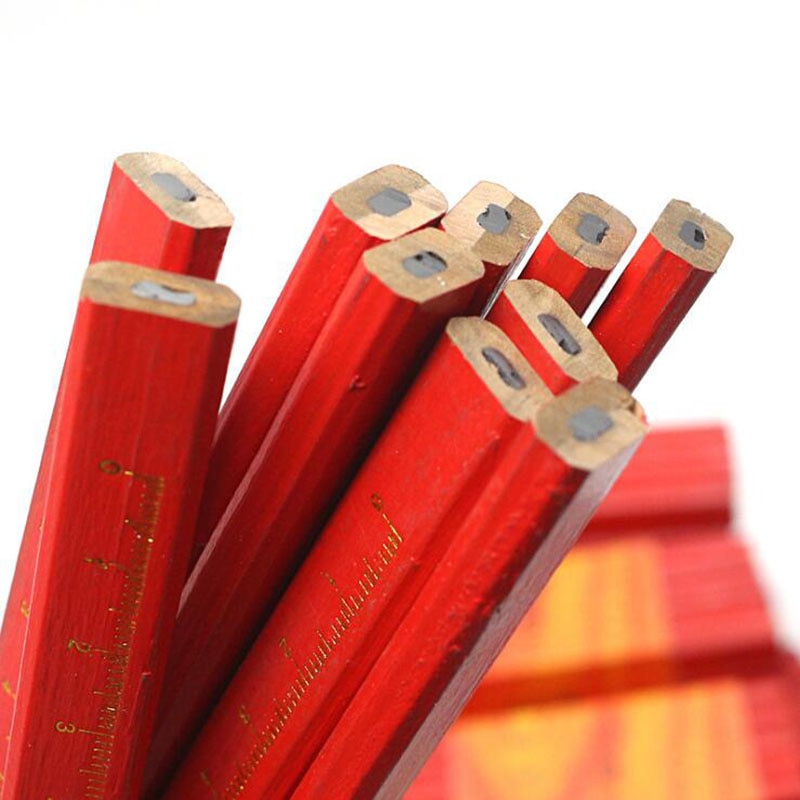 Woodworking Scaled Flat Pencils 5-Pack by HitMyNeed