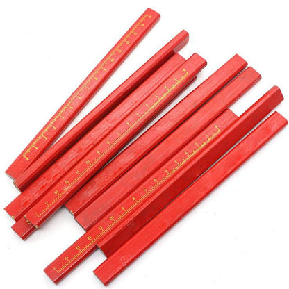 Woodworking Scaled Flat Pencils 5-Pack by HitMyNeed