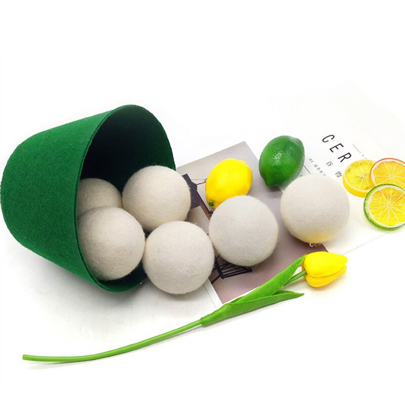 Wool Anti Static Dryer Balls Set of 5 by HitMyNeed