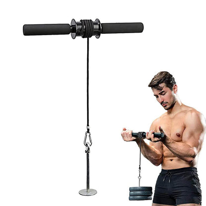 Wrist and Forearm Roller Exerciser Strength Trainer by HitMyNeed