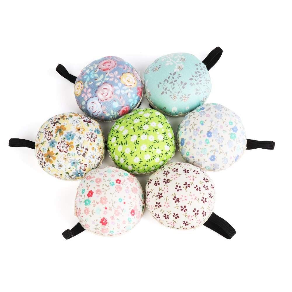 Wrist Pin Cushion Ball Needle Holder with Elastic Band by HitMyNeed