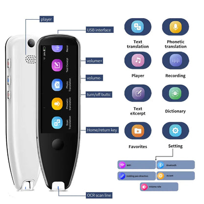 X5 Pro Smart Voice Scan Translator Pen by HitMyNeed