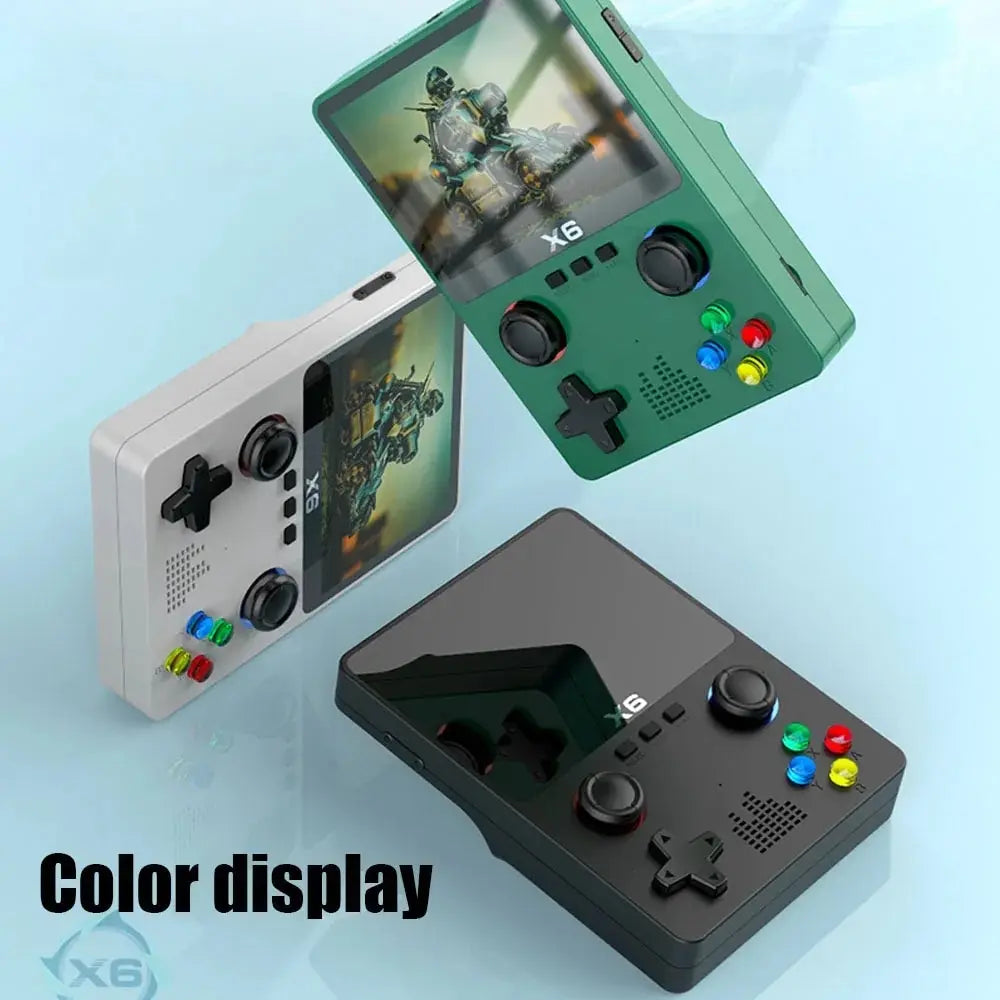 X6 3.5" IPS Handheld Game Console with Dual Joysticks by HitMyNeed