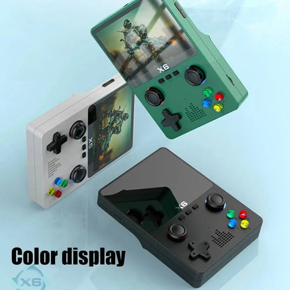 X6 3.5" IPS Handheld Game Console with Dual Joysticks by HitMyNeed