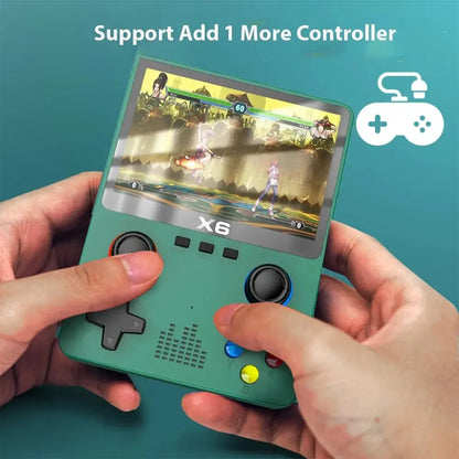 X6 3.5" IPS Handheld Game Console with Dual Joysticks by HitMyNeed