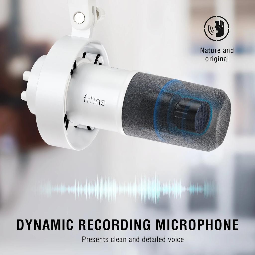 XLR & USB Dynamic Microphone with Monitoring by HitMyNeed
