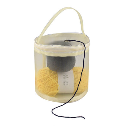 Yarn Organizer Mesh Storage Basket with Handle by HitMyNeed