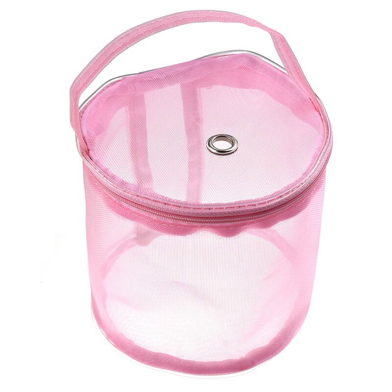 Yarn Organizer Mesh Storage Basket with Handle by HitMyNeed