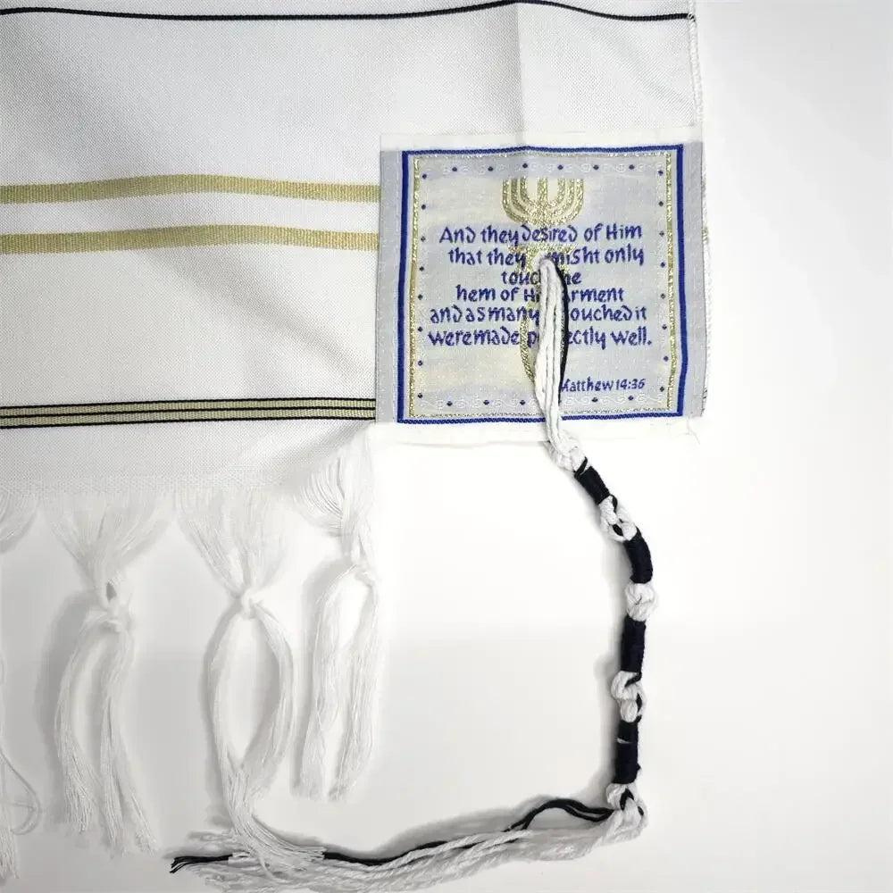 Yeshua Messianic Prayer Shawl with Gift Packaging by HitMyNeed