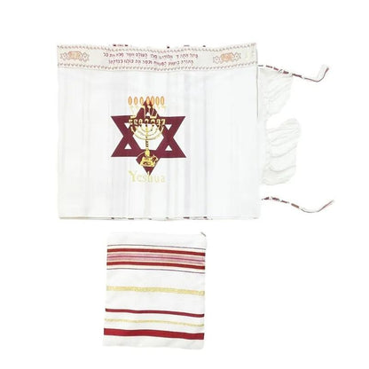 Yeshua Messianic Tallit Prayer Shawl by HitMyNeed