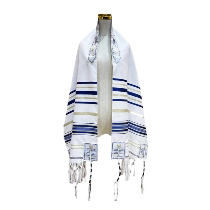 Yeshua Messianic Tallit Prayer Shawl prayer-scarf-royal-b by HitMyNeed