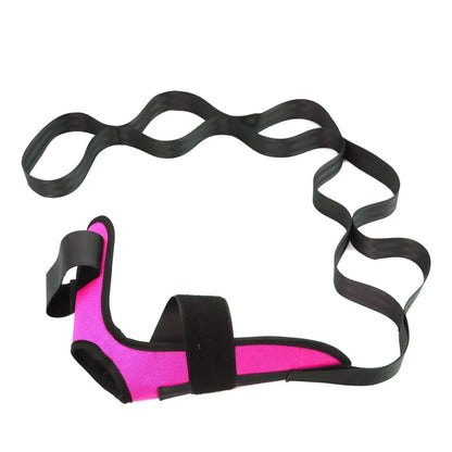 Yoga Leg Stretching & Rehabilitation Band pink by HitMyNeed