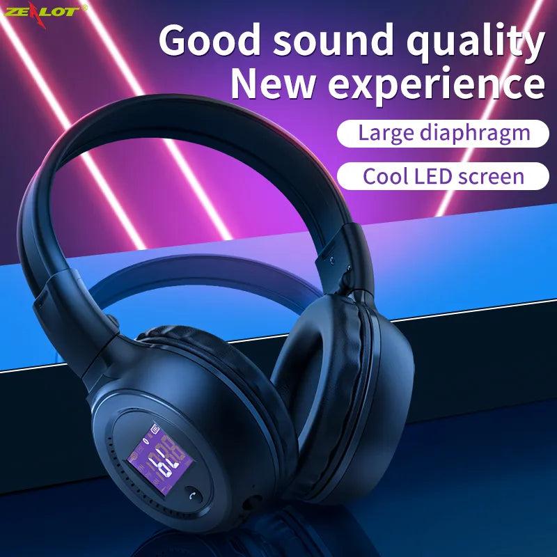 Zealot B570 Wireless Over-Ear Bluetooth Headphones by HitMyNeed