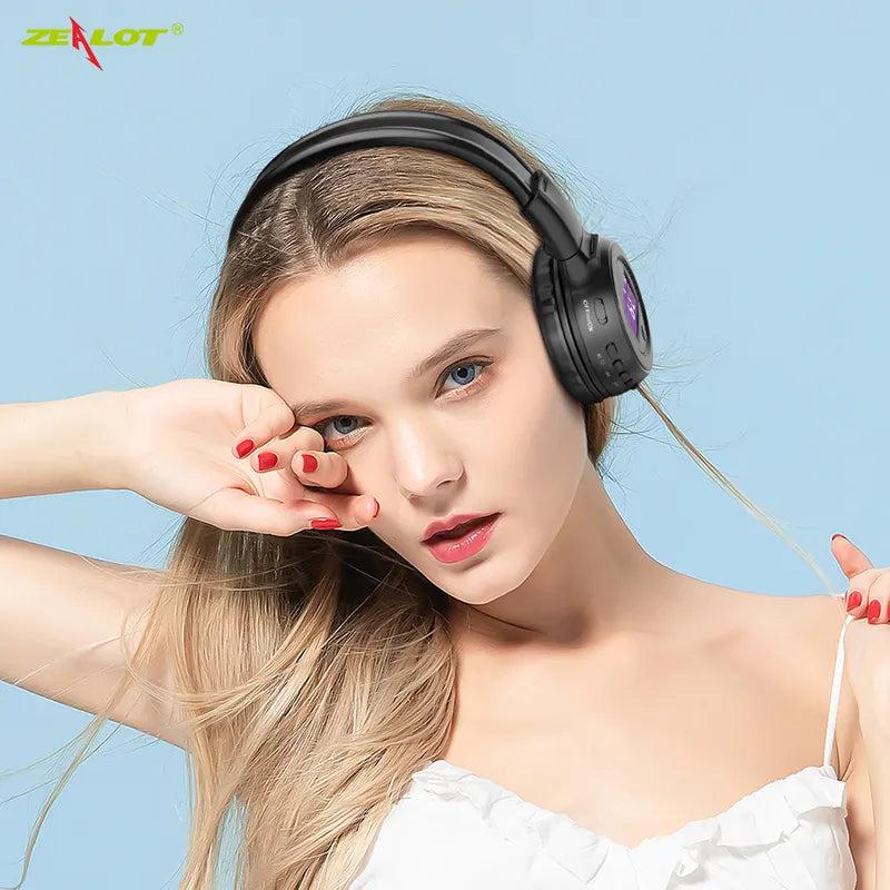 Zealot B570 Wireless Over-Ear Bluetooth Headphones by HitMyNeed