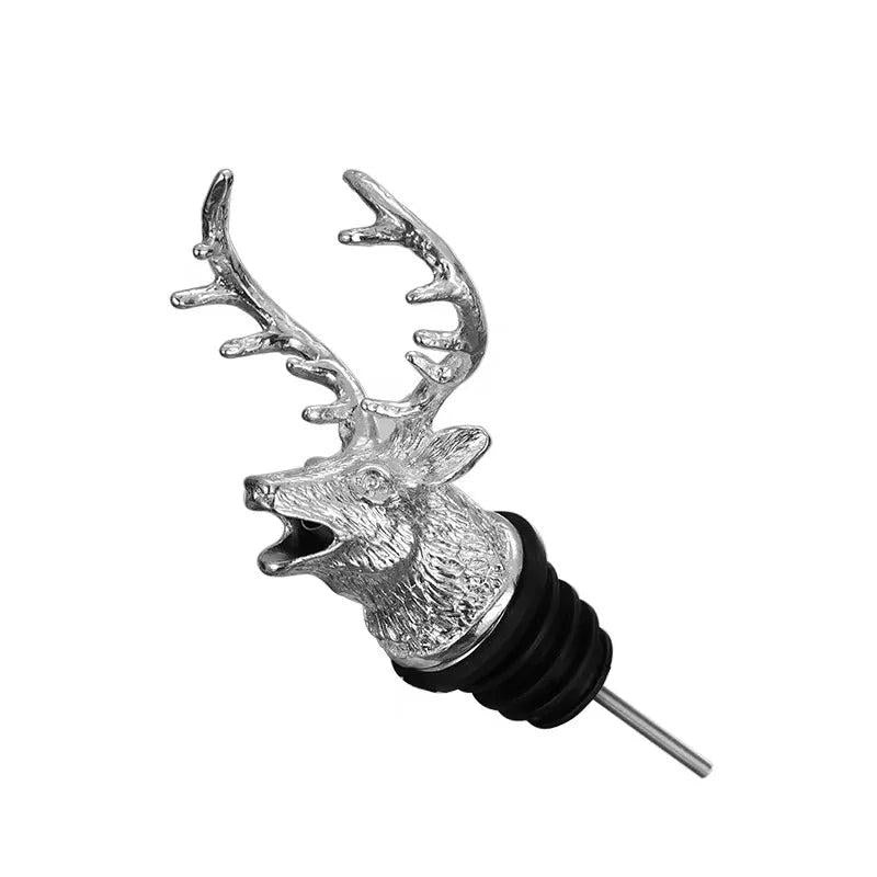 Zinc Alloy Animal Head Wine & Spirits Pourer 1 by HitMyNeed