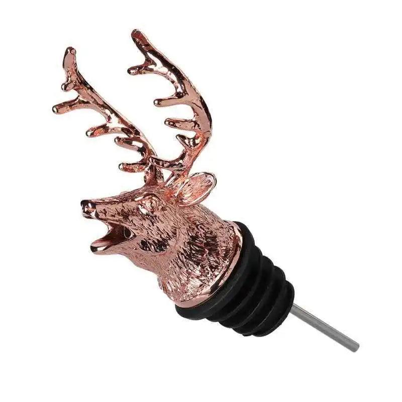 Zinc Alloy Animal Head Wine & Spirits Pourer 3 by HitMyNeed