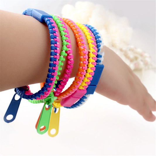 Zipper Bracelet Fidget Toys Set of 12 by HitMyNeed